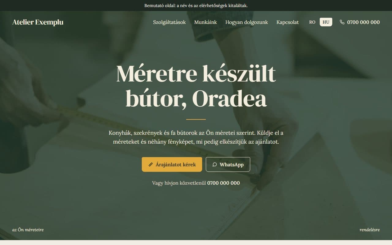 Atelier Exemplu