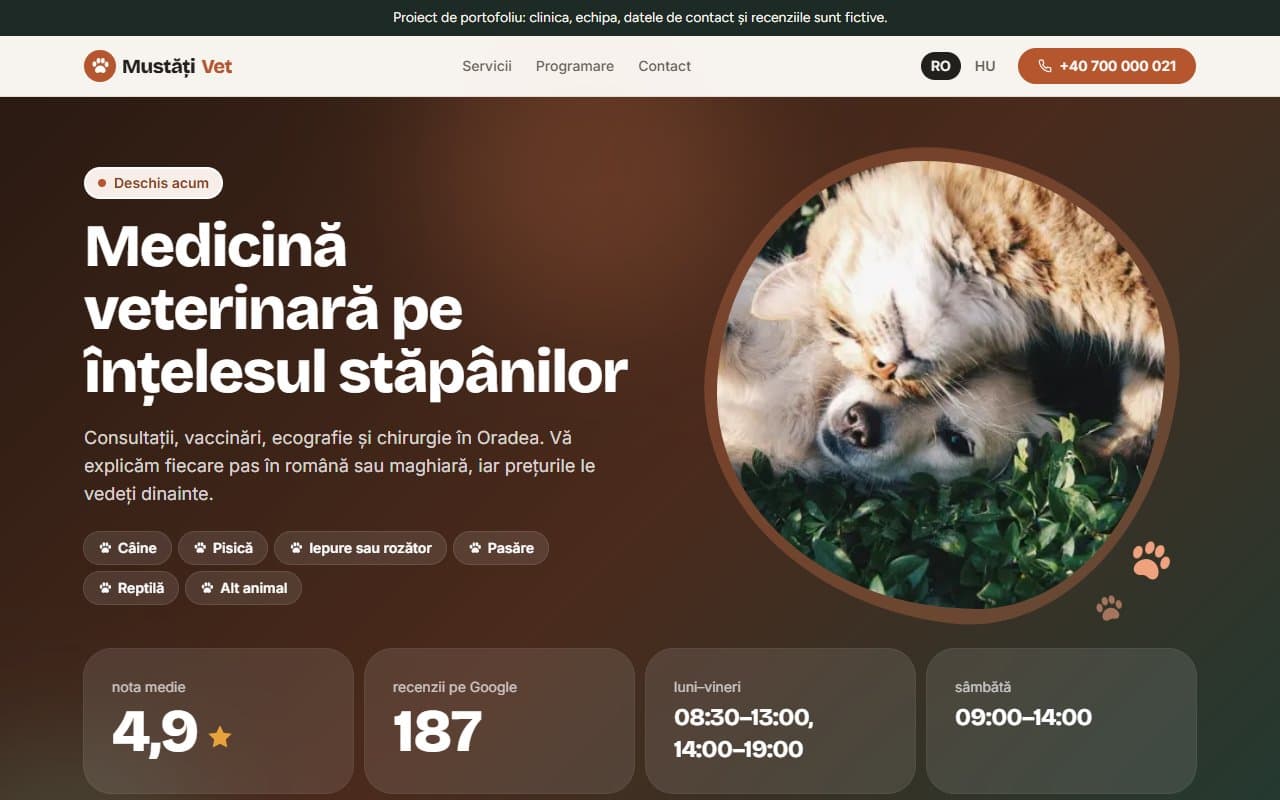 Mustăți Vet